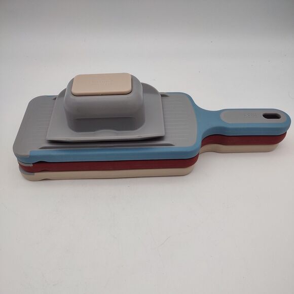 Kuhn Rikon Set of 3 Nesting Double Edge Slicer & Grater Set K92192 FARMHOUSE - Picture 6 of 9